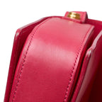 Saint Laurent Classic Lou Crossbody Shoulder Bag Pink Leather — view 4
