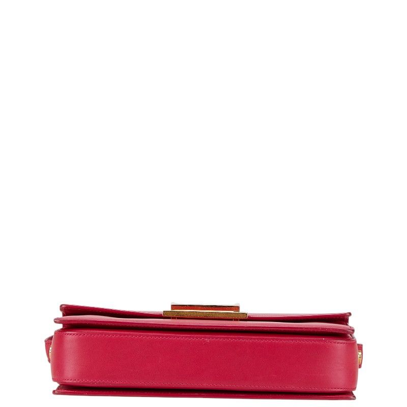 Saint Laurent Classic Lou Crossbody Shoulder Bag Pink Leather — view 3