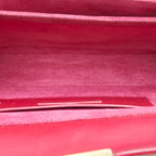 Saint Laurent Classic Lou Crossbody Shoulder Bag Pink Leather — view 6
