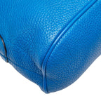 Gucci 2-Way Shoulder Bag Blue Leather — view 4