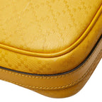 Gucci Diamante Business Shoulder Bag 2-Way Yellow Leather — view 7