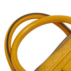 Gucci Diamante Business Shoulder Bag 2-Way Yellow Leather — view 8