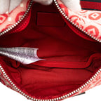 Gucci Children's GG Logo Star Belt Bag Red Canvas Leather — view 8