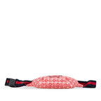 Gucci Children's GG Logo Star Belt Bag Red Canvas Leather — view 3
