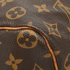 Louis Vuitton Monogram Speedy 35 Boston Bag Brown Leather — view 6