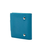 Hermes Ulysse PM Notebook Cover System with Refill Blue Jean Silver Togo Agenda — view 2