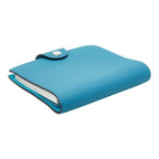 Hermes Ulysse PM Notebook Cover System with Refill Blue Jean Silver Togo Agenda — view 5