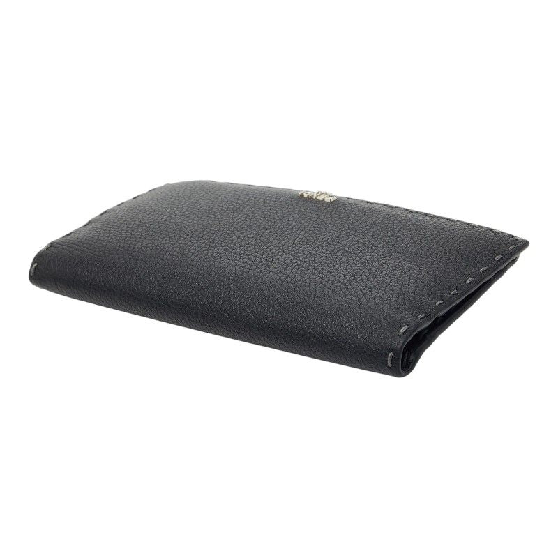Fendi Selleria Wallet Bifold Black Leather — view 5