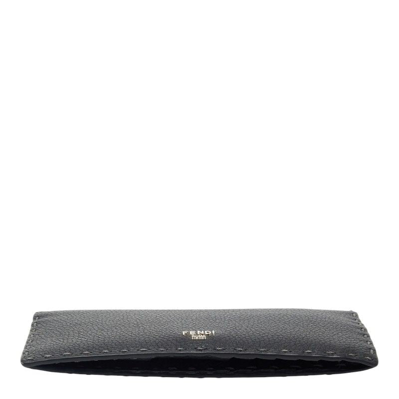 Fendi Selleria Wallet Bifold Black Leather — view 3