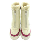 Gucci Magnum Short Boots Thick Sole 36 Ivory Magenta Pink — view 6