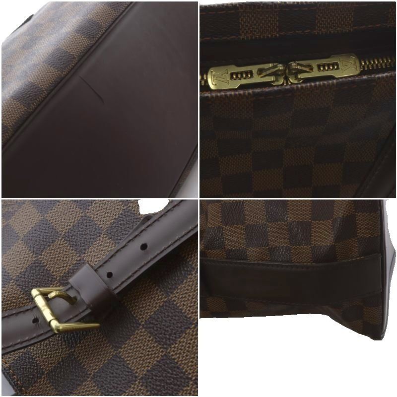 Louis Vuitton Damier Ebeneline Chelsea Tote Brown — view 9