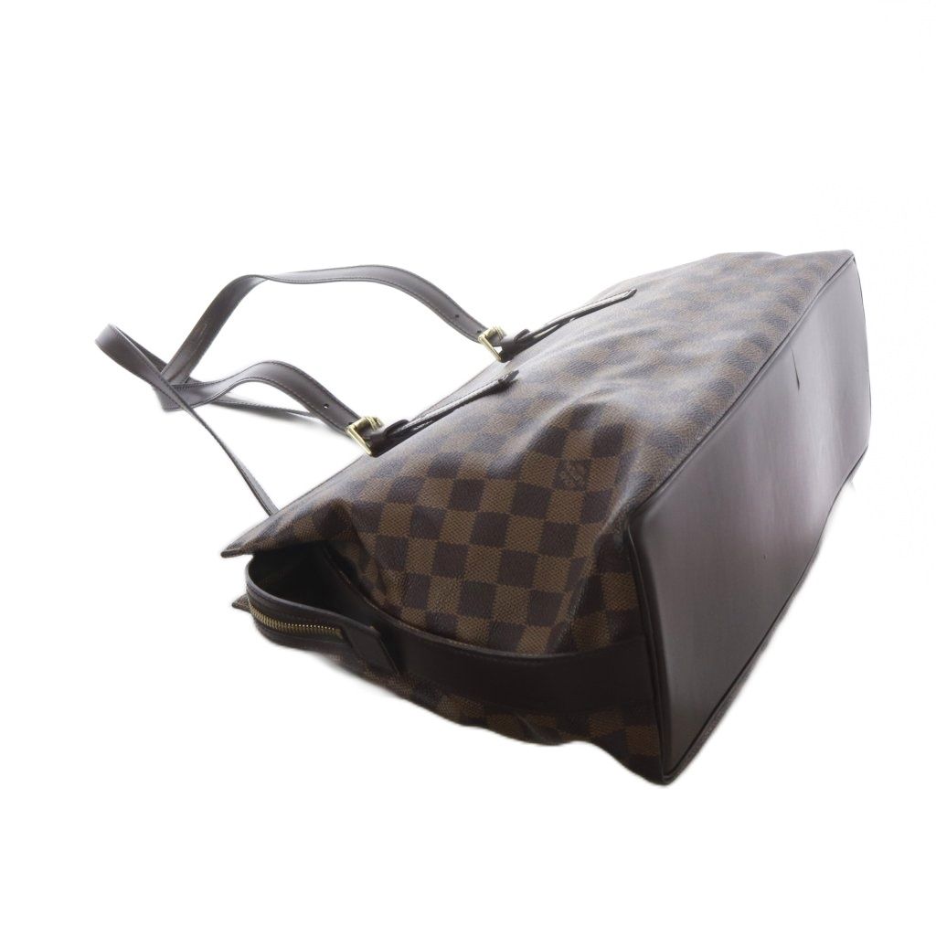 Louis Vuitton Damier Ebeneline Chelsea Tote Brown — view 7