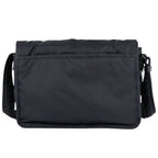 Saint Laurent Yves Logo Shoulder Bag Nylon Black — view 3