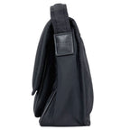 Saint Laurent Yves Logo Shoulder Bag Nylon Black — view 2