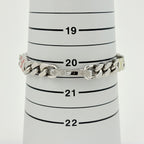 Louis Vuitton LV Mosaic Bracelet Chain Silver Plated — view 5