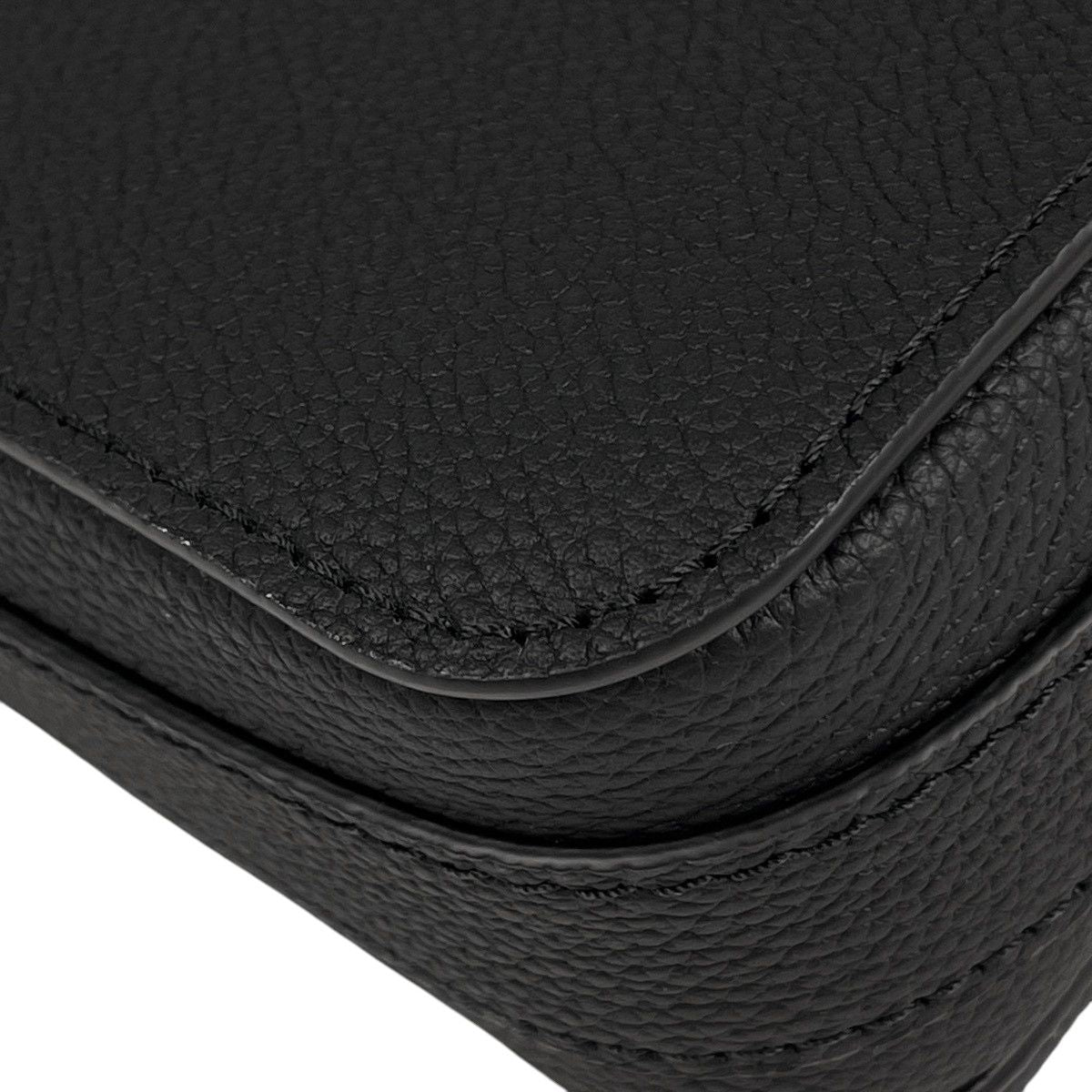 Louis Vuitton Fastline Messenger LV Aerogram Shoulder Bag Leather Noir Black — view 6