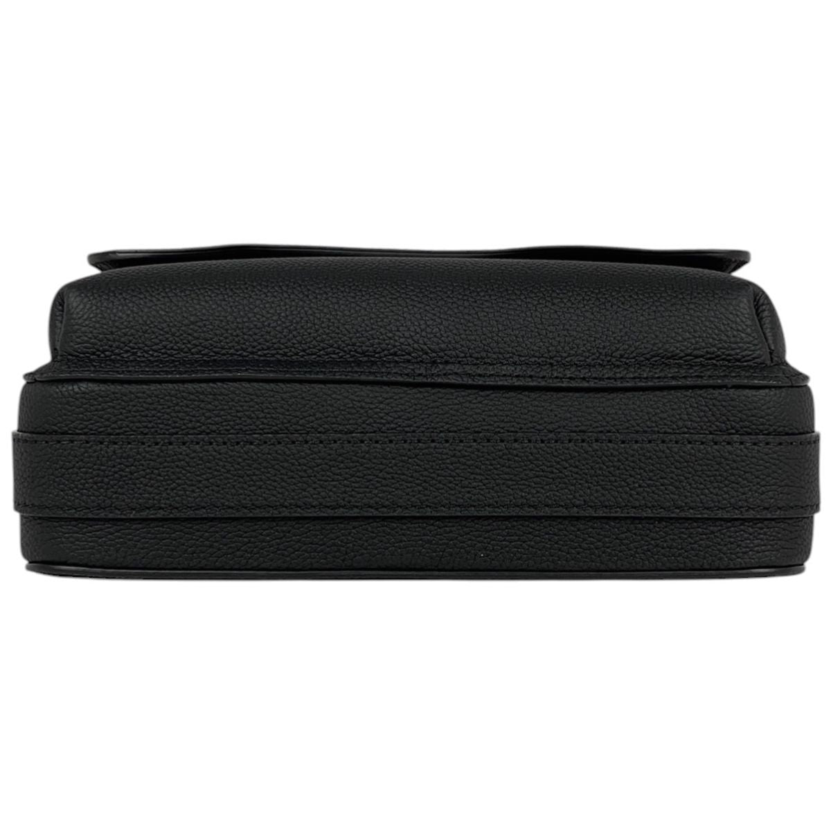 Louis Vuitton Fastline Messenger LV Aerogram Shoulder Bag Leather Noir Black — view 5