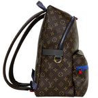 Louis Vuitton Apollo Backpack Monogram Brown Blue — view 4