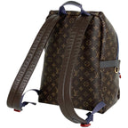 Louis Vuitton Apollo Backpack Monogram Brown Blue — view 6