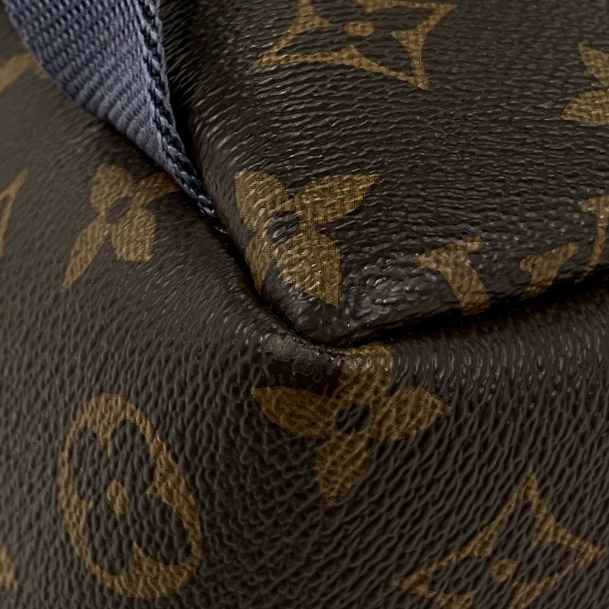 Louis Vuitton Apollo Backpack Monogram Brown Blue — view 7
