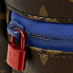 Louis Vuitton Apollo Backpack Monogram Brown Blue — view 9