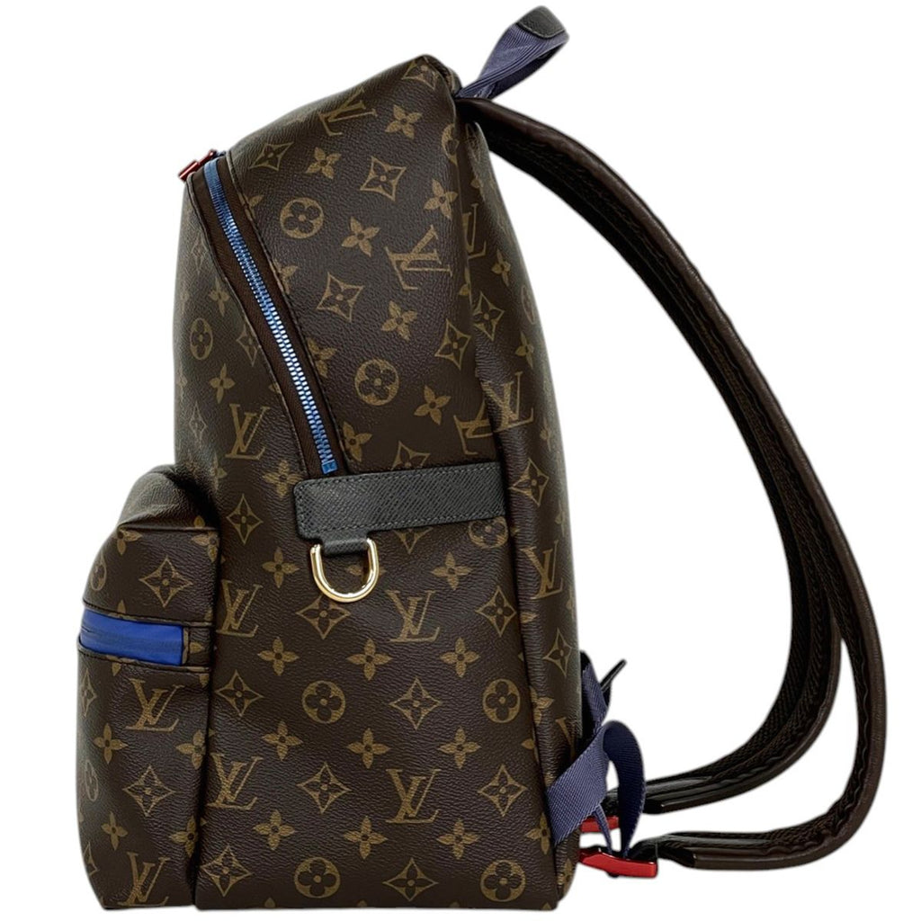 Louis Vuitton Apollo Backpack Monogram Brown Blue — view 2