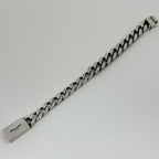 Saint Laurent Logo Chain Bracelet Silver — view 2