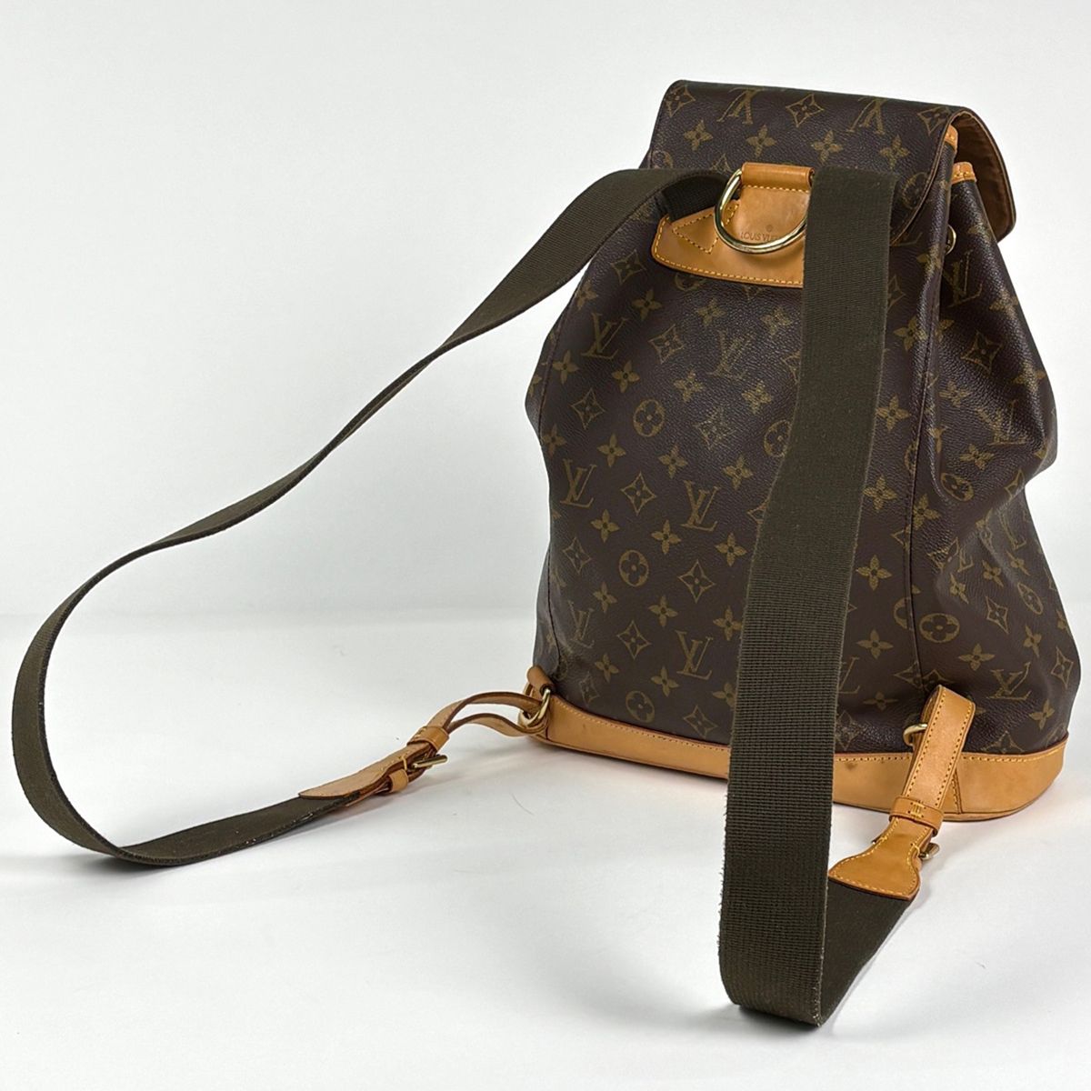 Louis Vuitton Montsouris GM Backpack Monogram Brown — view 2