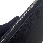 Hermes Wallet Azap Long Silk in Black Silver Epsom — view 7