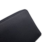 Hermes Wallet Azap Long Silk in Black Silver Epsom — view 5