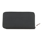 Hermes Wallet Azap Long Silk in Black Silver Epsom — view 3
