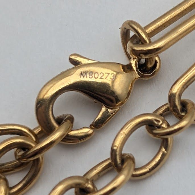 Louis Vuitton Bracelet Roman Holiday LV Gold Monogram — view 7