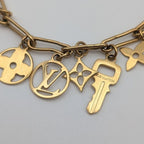 Louis Vuitton Bracelet Roman Holiday LV Gold Monogram — view 3