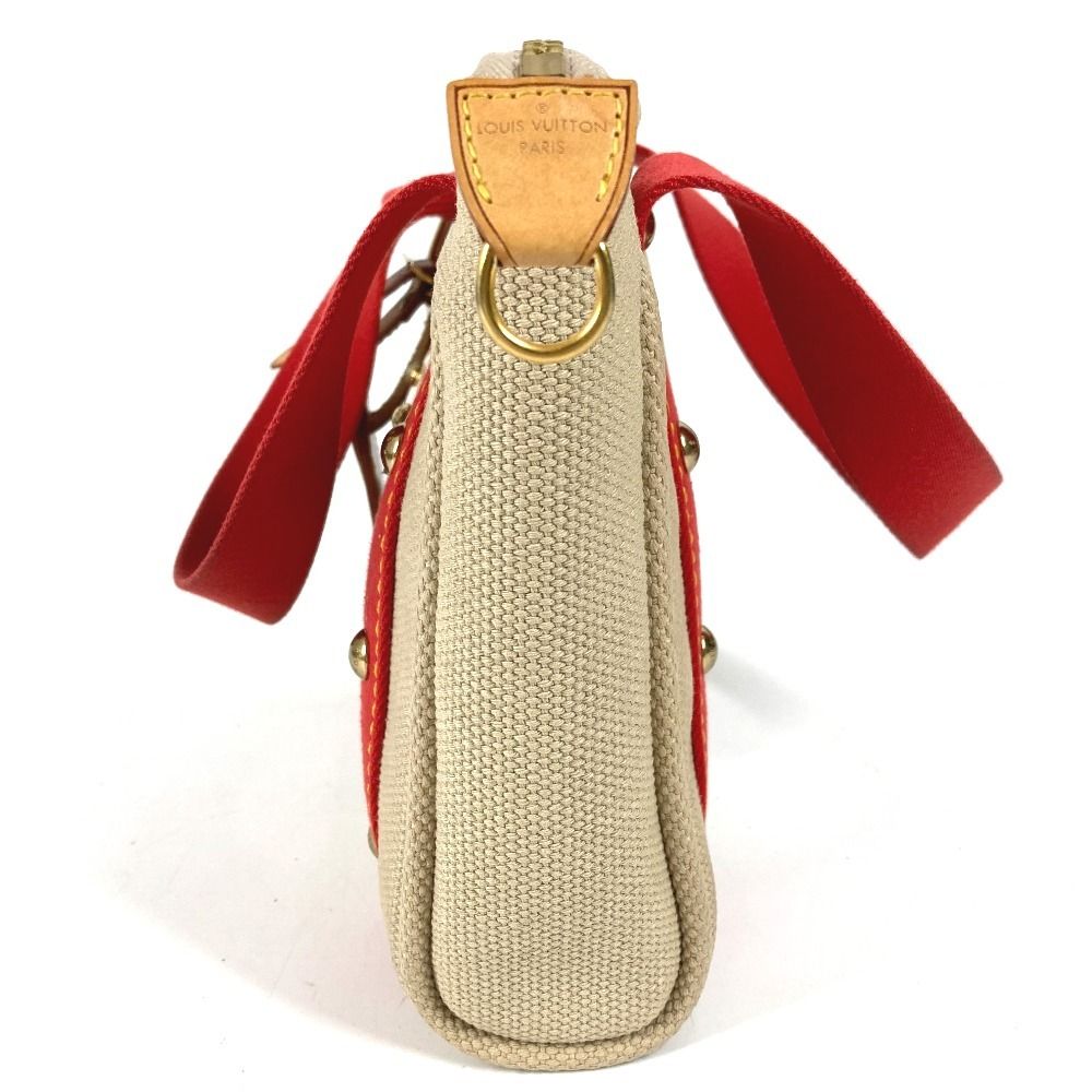 Louis Vuitton Handbag Cabas PM Cotton Beige — view 3