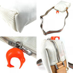 Louis Vuitton Shoulder Bag Weatherly Damier Geant Canvas White — view 7