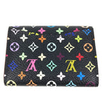 Louis Vuitton Coin Case Porte-Monnaie Monogram Multicolor Canvas Noir Black — view 2