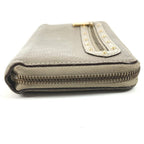 Louis Vuitton Wallet Zippy Suhali Leather Veronne Gray — view 4