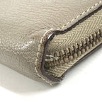 Louis Vuitton Wallet Zippy Suhali Leather Veronne Gray — view 6