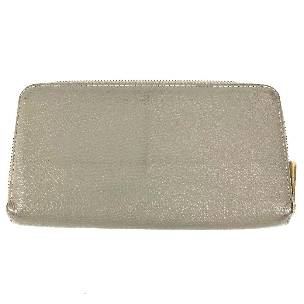 Louis Vuitton Wallet Zippy Suhali Leather Veronne Gray — view 2