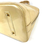 Louis Vuitton Handbag Alma GM Monogram Vernis Canvas Blanc Corail Beige — view 6