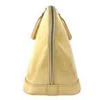 Louis Vuitton Handbag Alma GM Monogram Vernis Canvas Blanc Corail Beige — view 4