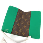 Louis Vuitton Notebook Cover PM Emily Taurillon Leather Green Agenda — view 4