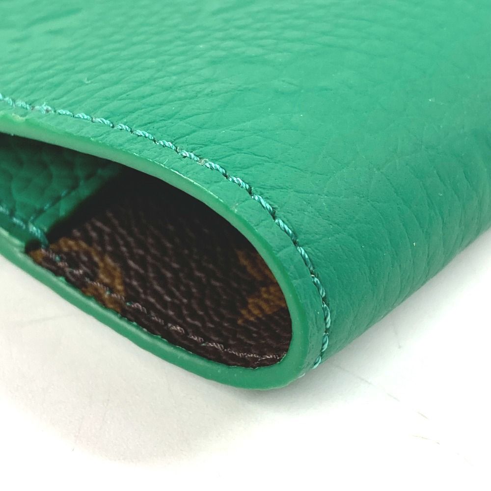 Louis Vuitton Notebook Cover PM Emily Taurillon Leather Green Agenda — view 5