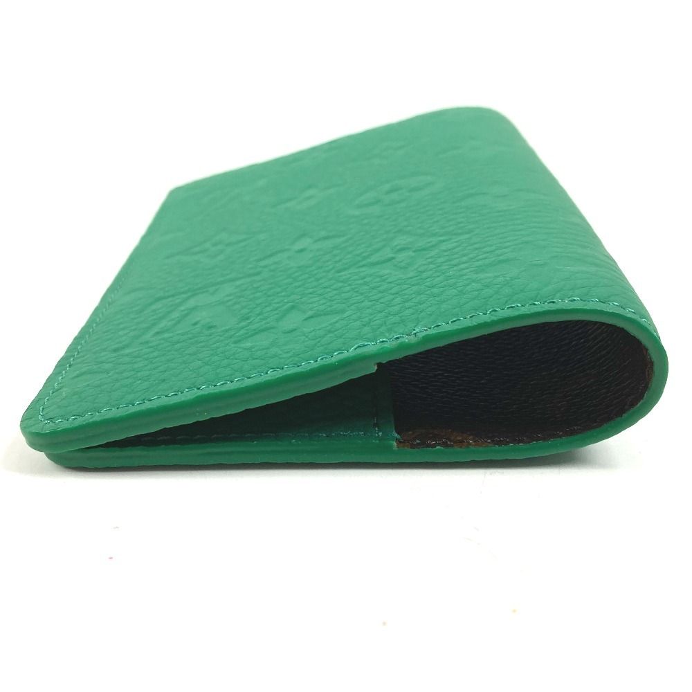 Louis Vuitton Notebook Cover PM Emily Taurillon Leather Green Agenda — view 2