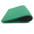 Louis Vuitton Notebook Cover PM Emily Taurillon Leather Green Agenda — view 2