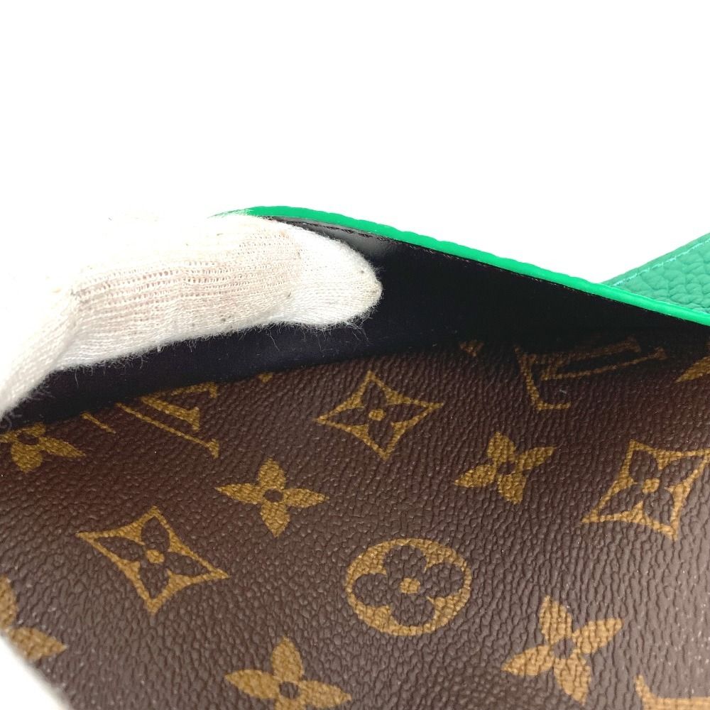 Louis Vuitton Notebook Cover PM Emily Taurillon Leather Green Agenda — view 7