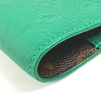 Louis Vuitton Notebook Cover PM Emily Taurillon Leather Green Agenda — view 6