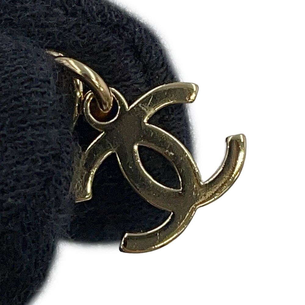 Chanel Necklace CC Logo Stone Crush Rhinestone Faux Pearl — view 6