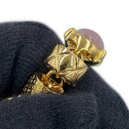 Chanel Necklace CC Logo Stone Crush Rhinestone Faux Pearl — view 7