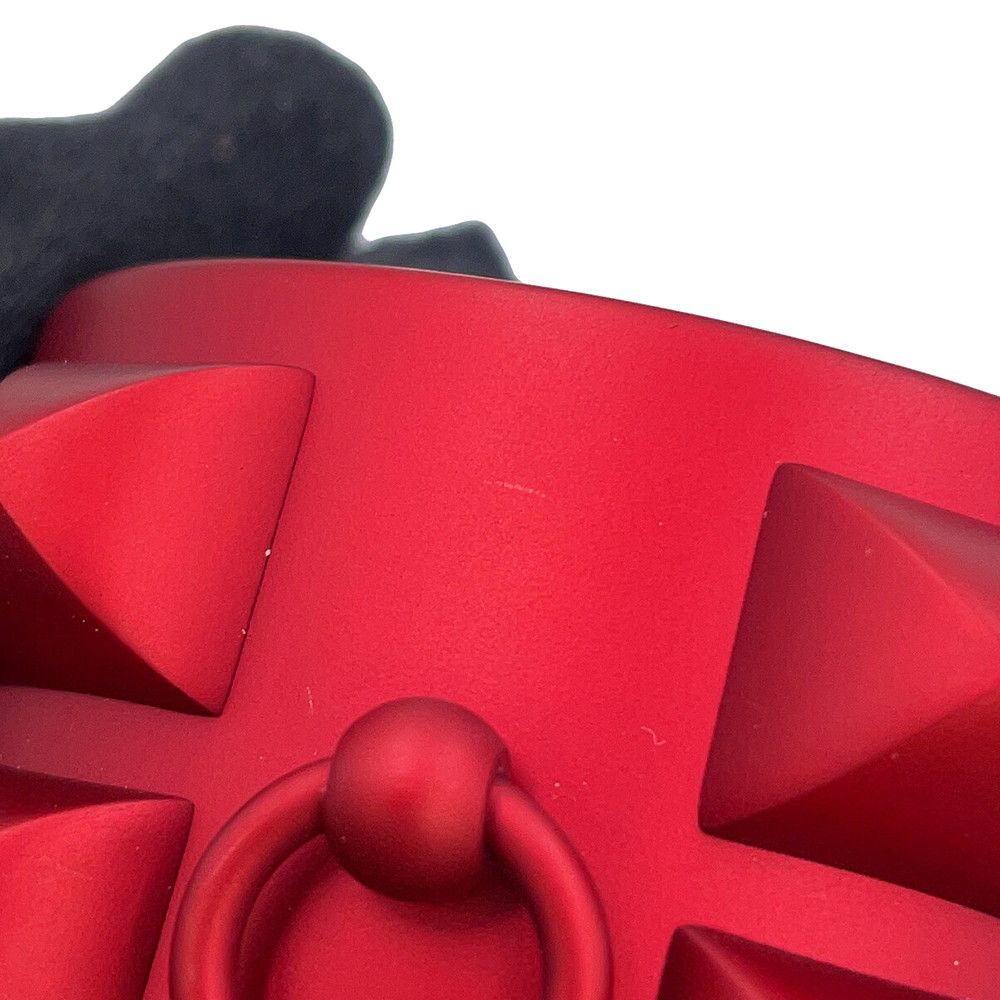 Hermes Bracelet Collier de Chien Red Sunset Aluminum S Matte Metal — view 5